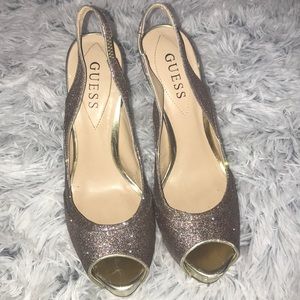 Guess slingback heels